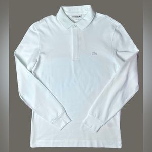 Lacoste Mens Long Sleeve Paris Polo Classic Fit Stretch Shirt - PH2481-51-001